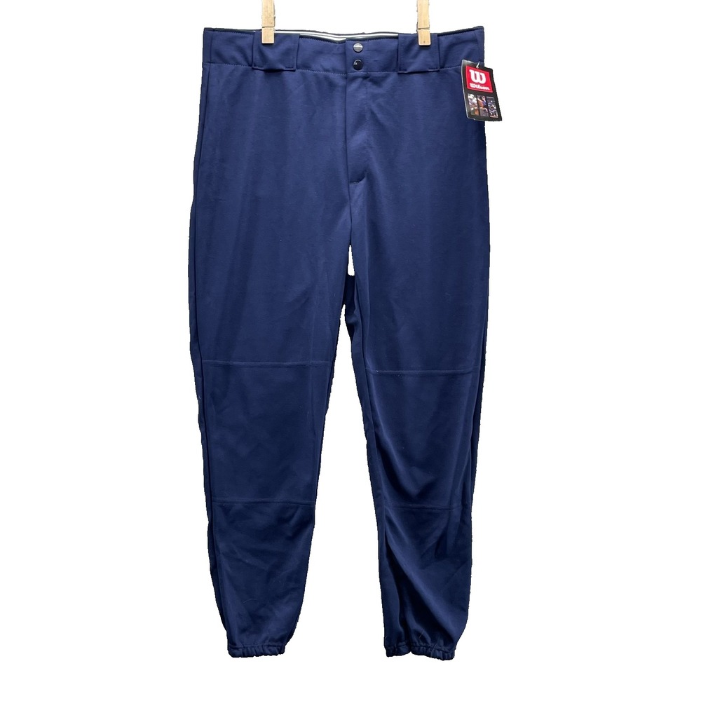 Wilson Baseball Pants Mens XL Blue Softball Sportswear Training Athletic Outdoor